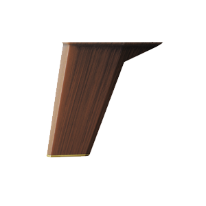 ÜÇGEN AYAK 12 CM CEVİZ